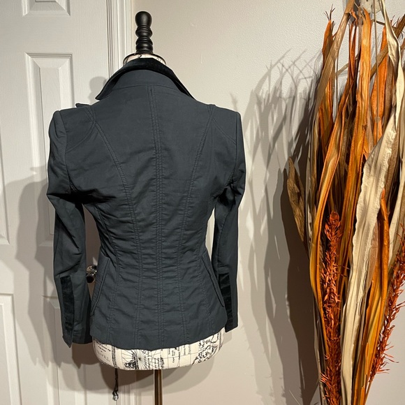 Philippe Dubuc Designer Montreal🇨🇦 Velvet Vest buttoned with Blazer 2 in 1 38 - Picture 4 of 7